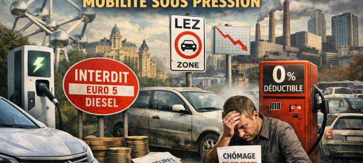 Bruxelles–Belgique 2026 : quand la transition automobile devient une contrainte sociale
