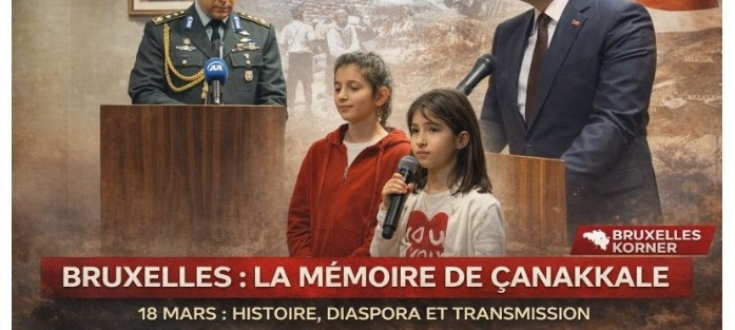 Bruxelles, Mémoire, transmission et diaspora, 111e anniversaire de la victoire de Çanakkale  