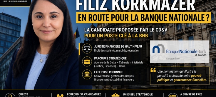 Candidate de la diversité  à gouverner la Banque nationale belge  