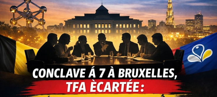 Conclave à 7 à Bruxelles, TFA écartée : légalité institutionnelle, fracture démocratique 