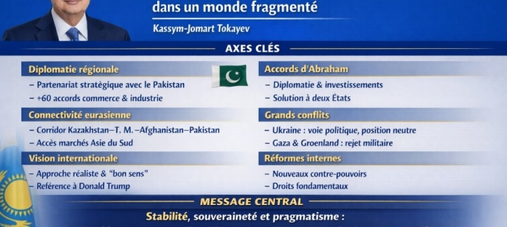 Entretien exclusif : le président kazakh salue les politiques de Trump et appelle au réalisme dans les affaires mondiales  