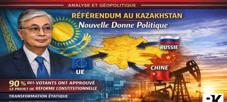 Kazakhstan : le référendum constitutionnel: 90 % des votants ont approuvé le projet de réforme constitutionnelle