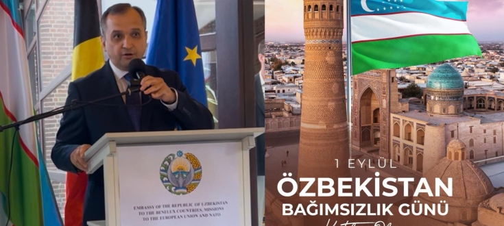 L’Ouzbékistan a célèbré ses 34 ans d’indépendance dans l’élégance bruxelloise  