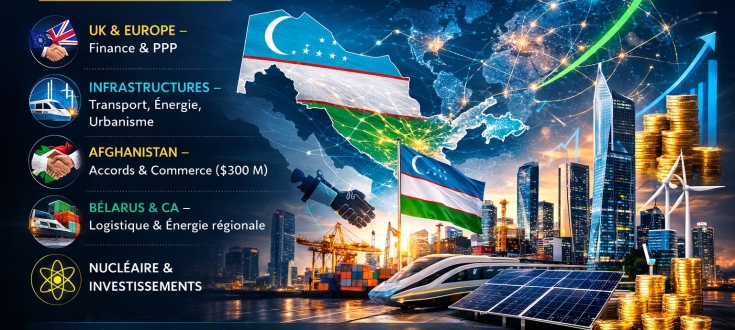 Ouzbékistan – Quoi de neuf économique (15–28 février 2026)  