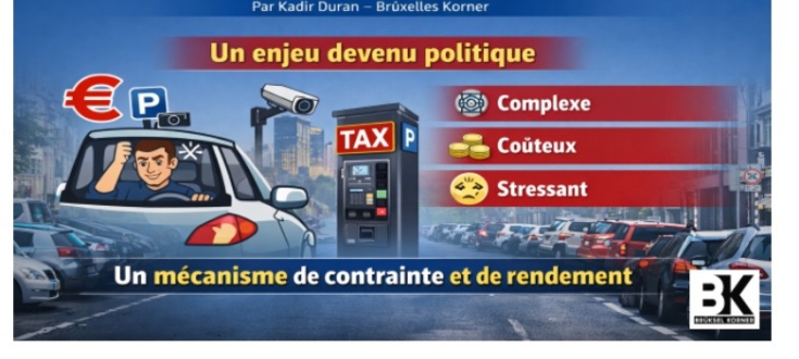 Stationnement à Bruxelles , Système anti-social, contrôle renforcé et fiscalité indirecte  