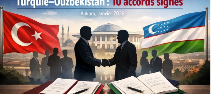 Turquie–Ouzbékistan : 10 signatures à Ankara, et un message clair, le partenariat devient une architecture 